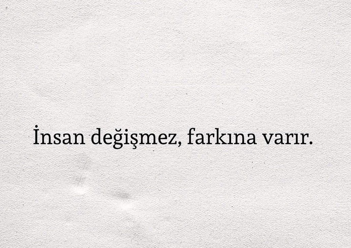Sizce insanlar değişir mi?