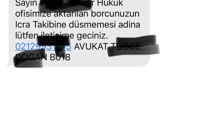Sizide böyle mesajlar geliyor mu?