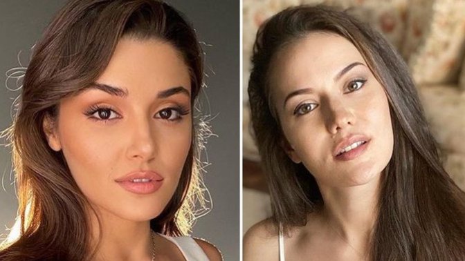Fahriye Evcen mi yoksa Hande Erçel mi daha güzel?