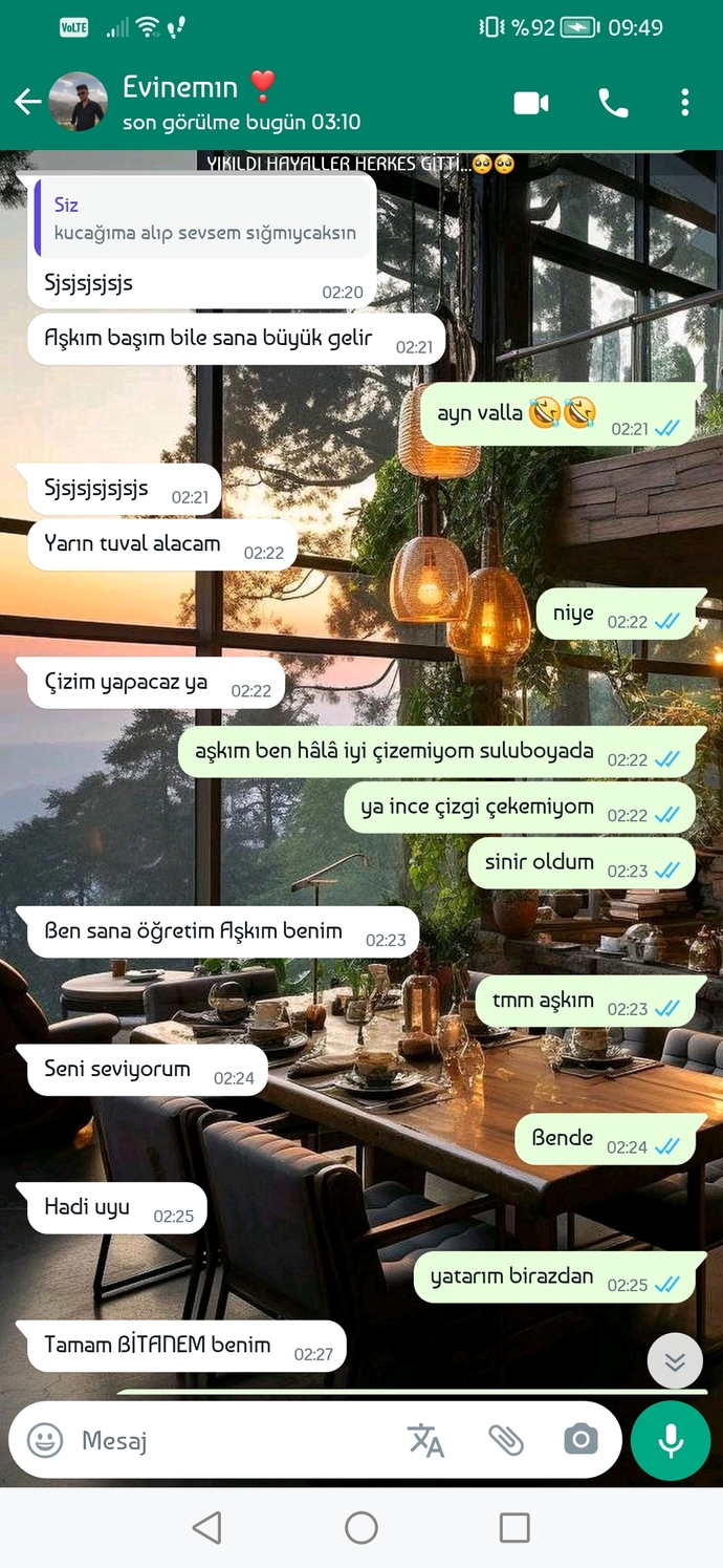 Sevgilinizle yapabildiğiniz ortak ne var?