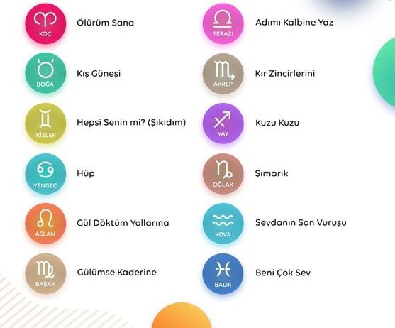 Burcuna göre hangi Tarkan şarkısı seni anlatıyor?