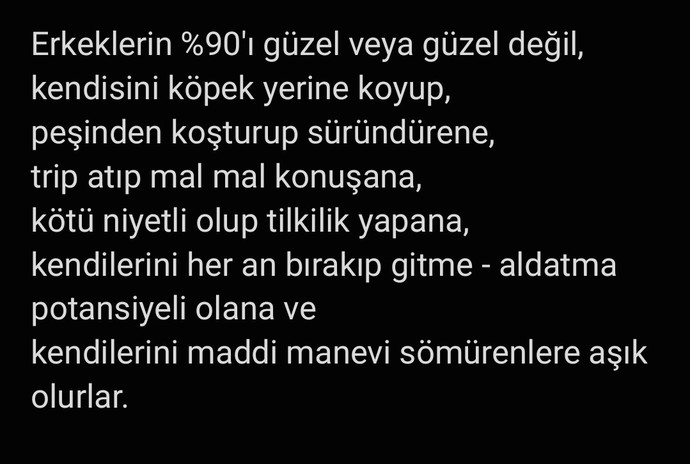 Erkekler neye aşık olur sizce?