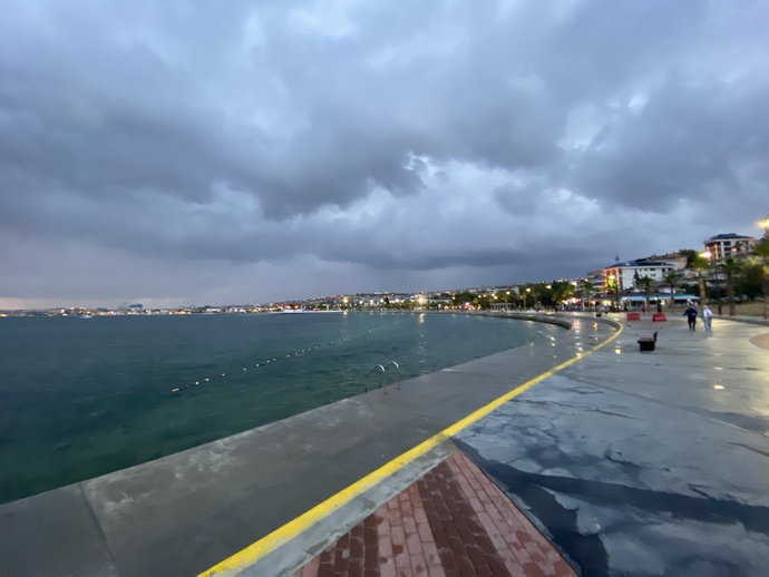Yağmurda bisiklet sürdünüz mü?