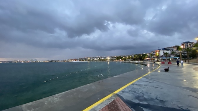 Yağmurda bisiklet sürdünüz mü?