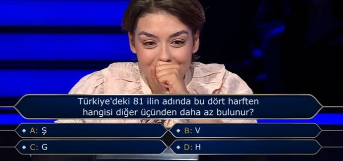 Kim Milyoner Olmak İsterde 1 milyon TLlik soruyu doğru cevapladı! Sizce cevap hangisi?