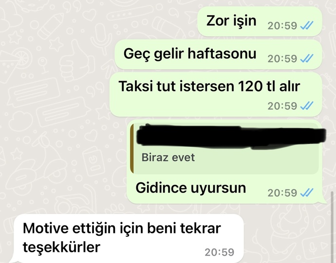 İnsanların tribinden bıktım?