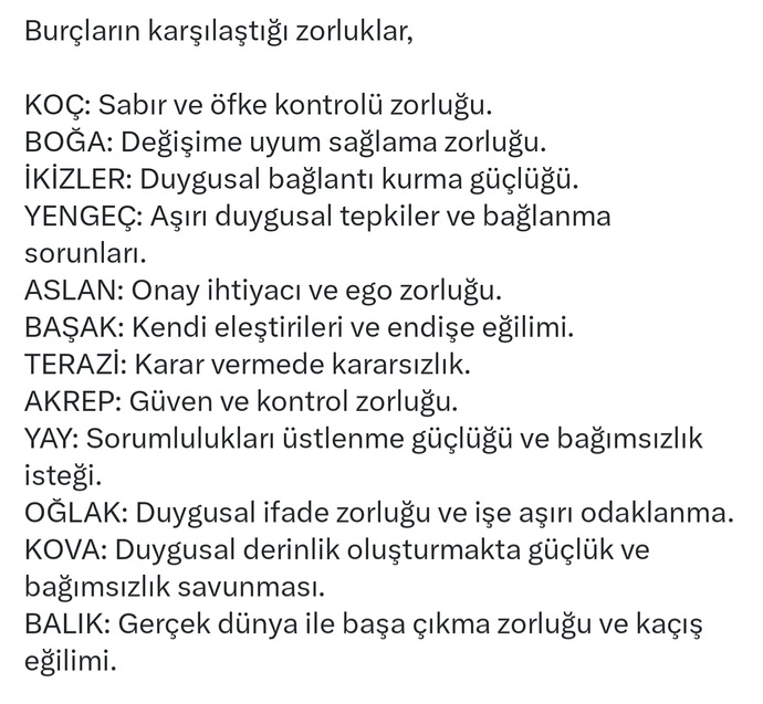 Burcunuza göre karşılaştığınız zorluklar nelerdir?