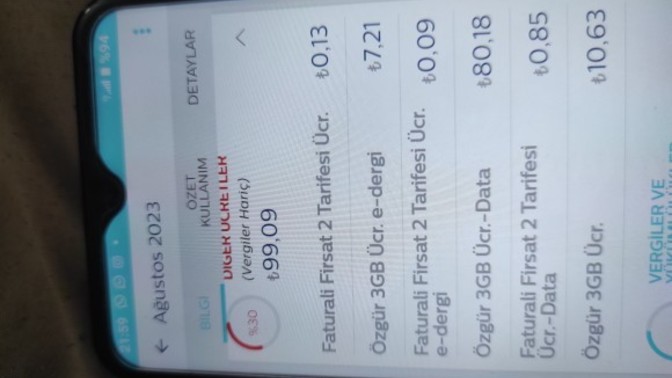 Faturam neden fazla gelmiş olabilir?