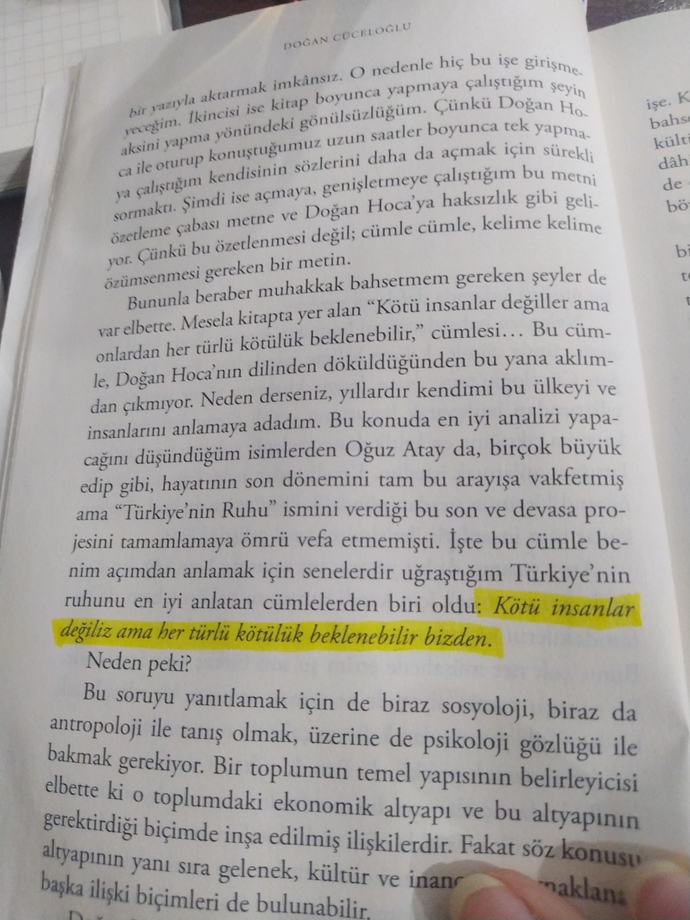 Kitabı bitirdikten sonra ara sıra altını çizdiğiniz cümleleri açıp okur musunuz?
