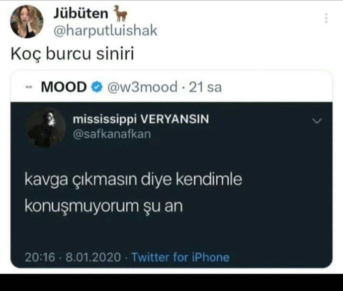 Siz de kendinizle kavga ediyor musunuz?