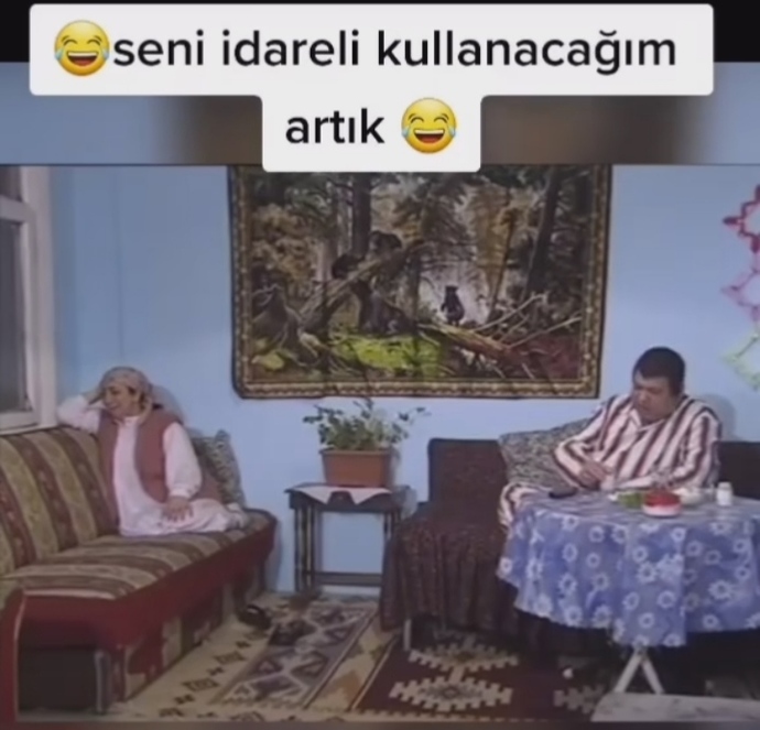 Seni artık idareli kullanacağım  dediğiniz şey sizin için nedir?