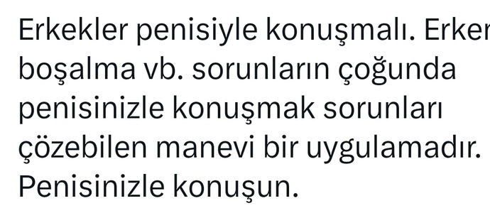 Uzmanlar Erkeklerin penisini ile konuşması bir çok cinsel soruna iyi geldigini belirtmiş doğruluğu varmıdir sizce ?