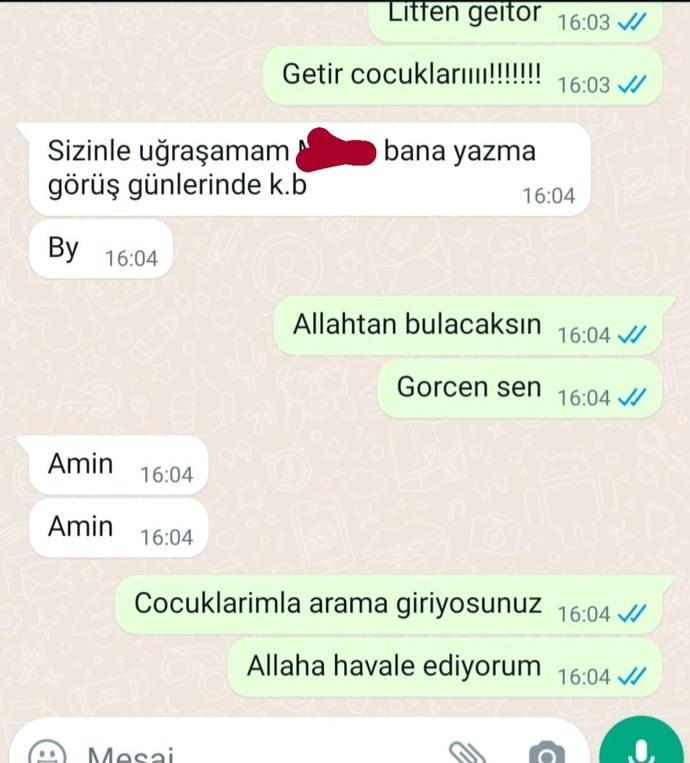 Anne çocuğun arasına girilir mi?