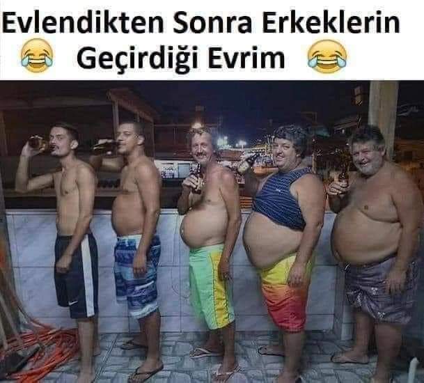 Erkekler evlendikten sonra neden kilo alıyor?