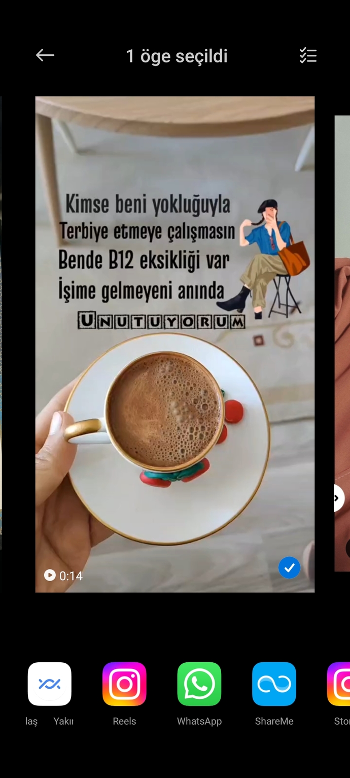 Watsap durum ve Instagram story de bu videoyu paylaşsam nasıl olur🤪?