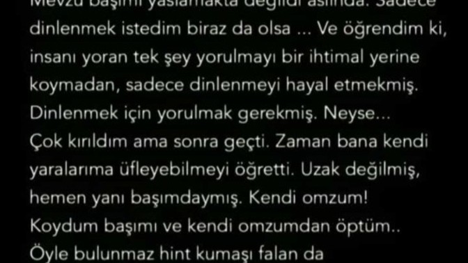 İşte bu benim dediğiniz bir durum ya da  söz var mıydı?