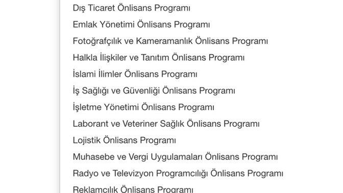 Bu bölümlerden hangisi 2. üniversite olarak okunur sizce?