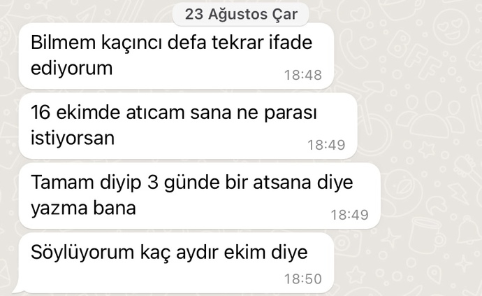 Borcunu vermeyip üstüne diklenen arkadaş modeline ne denir?