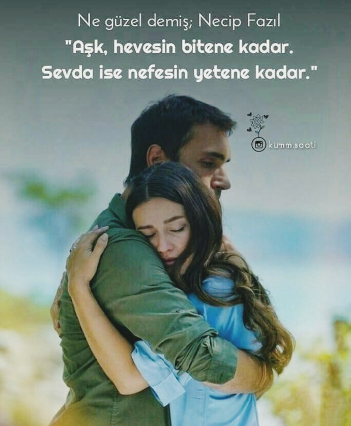 Sevmek kelemesi sizlere ne ifade ediyor?