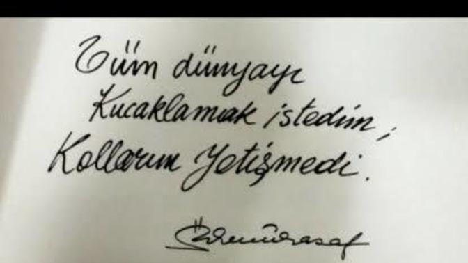 Dünyayı kucakla deseler kime sarılırsınız?