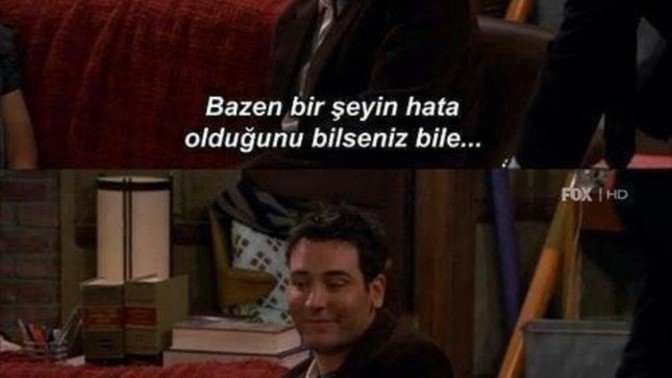 Hatalarının hepsi sana mı ait?