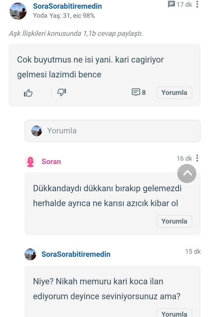 Karı demek kötü bir şey mi?