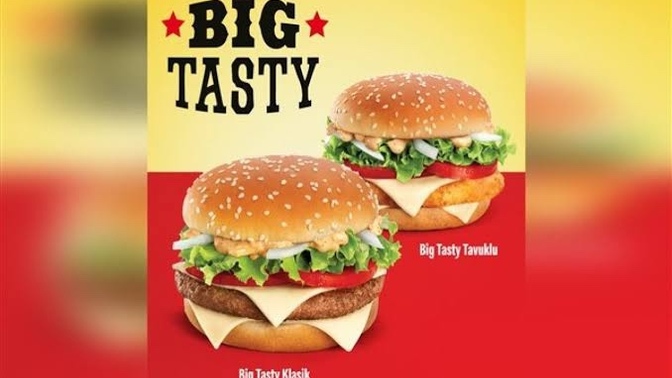 Mc Donald’s Big tasty lezzetini denediniz mi? Nasıl buldunuz?