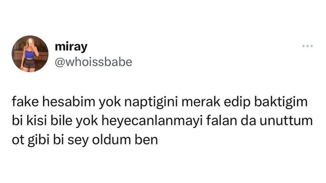 Fake hesabınız var mı?