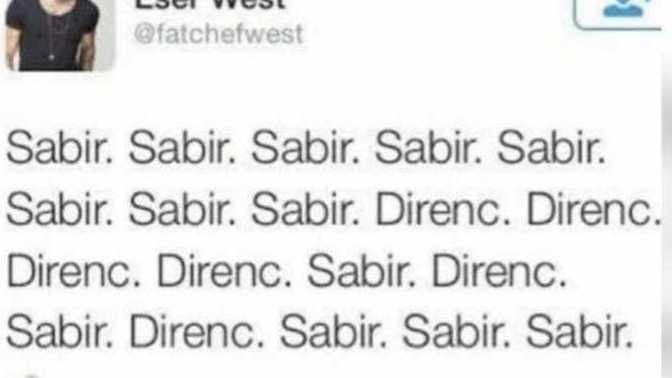 Sabır taşınız ne kadar büyük?