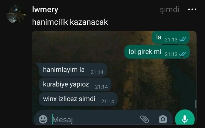 Winx izlicekmis giremez