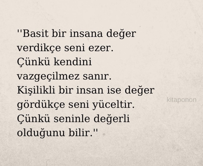 Siz basit bir insan mısınız, yoksa kişilikli mi?