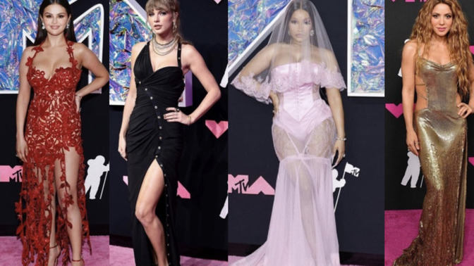 MTV gala ödül törenine ünlü akımı! Hangi ünlü daha havalı giyinmiş?