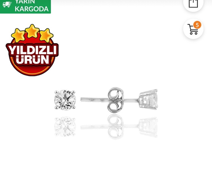 Bu küpenin yanına ikinci küpe olarak hangisi güzel?