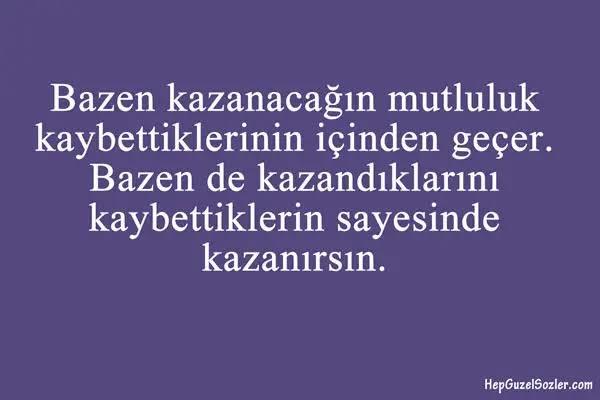 Mutsuz musun ya da mutluyum diyebiliyor musun?