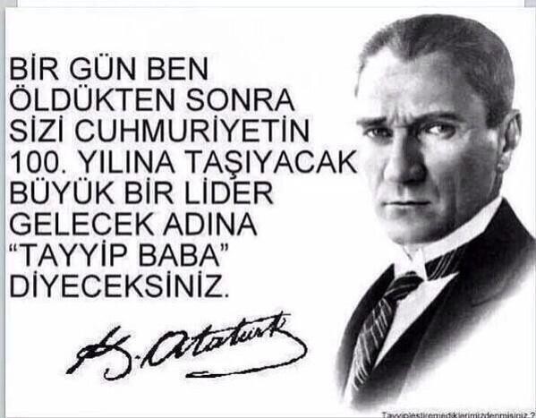 Atatürk'ün en sevdiğim sözü?