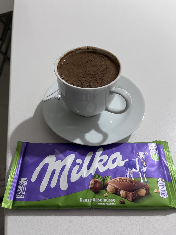 Bu çikolata kahve ile biter mi sizce?