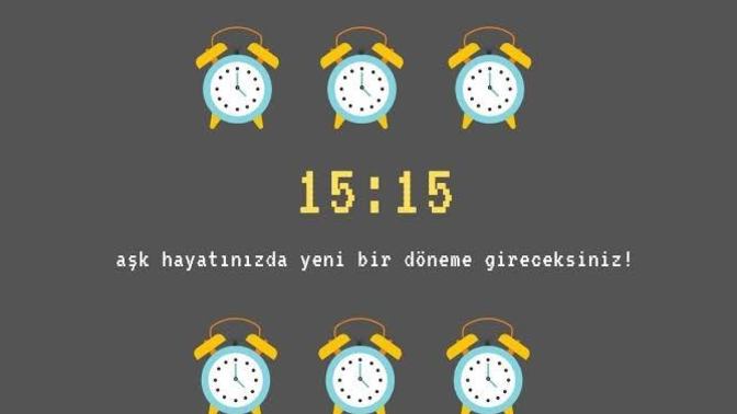 Bugün 15 Eylül saat 15:15'te kime mesaj atacaksınız?