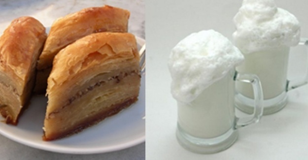 Baklava yanında ayran denediniz mi?