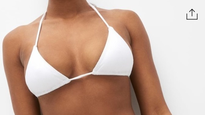 Beyaz tende bu bikini nasıl durur?