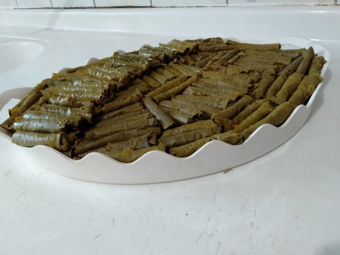 Yaprak sarması yaptım sizce nasıl görünüyor?
