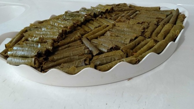 Yaprak sarması yaptım sizce nasıl görünüyor?