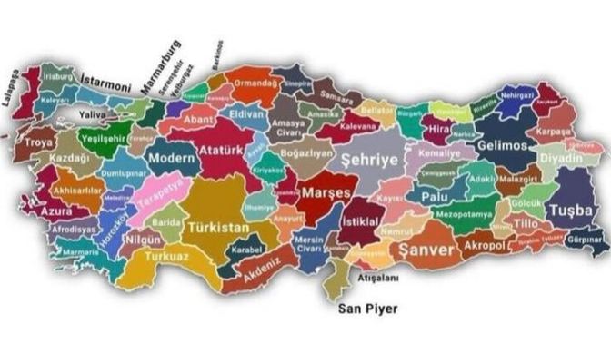 Yapay zeka Türkiye'deki şehirleri yeniden isimlendirdi! Yapay zekaya göre hangi ilde yaşıyorsunuz?