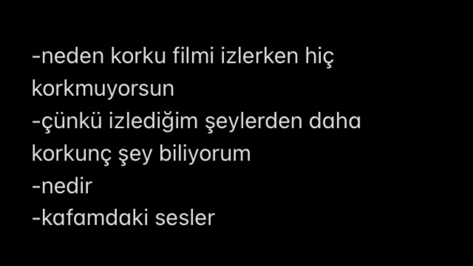 Korku filmleri sizi korkutur mu?
