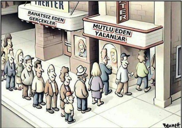 Acı Gerçekler mi, Yalan Mutluluklar mı? Hangisini tercih edersin?