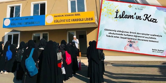 İslamın kızı belgesi verilen okul hakkında ne düşünüyorsunuz?