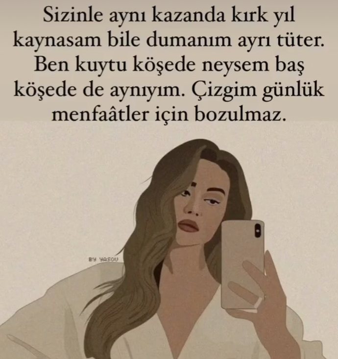 Tutarsız mısın yoksa çizgilerin hep aynı mıdır?