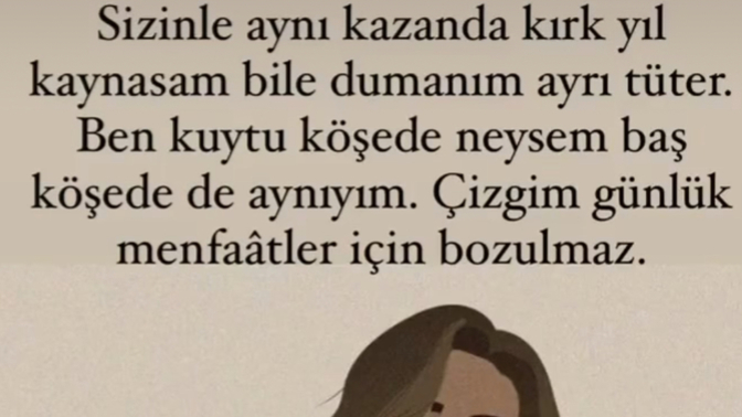 Tutarsız mısın yoksa çizgilerin hep aynı mıdır?