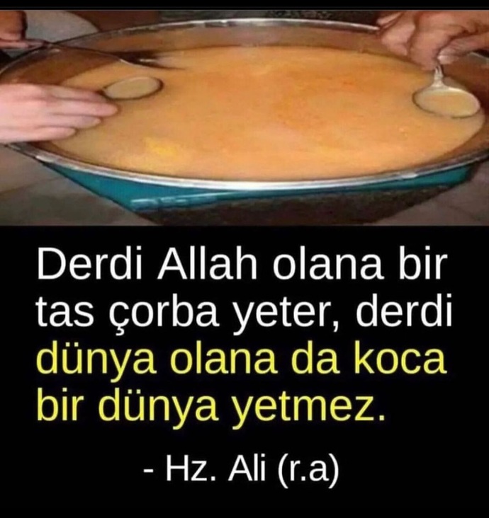 Derdi dünya olanın, dünya kadar derdi vardır.sizce?