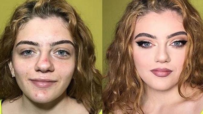 Hiç makyajla evrim geçirdiniz mi?
