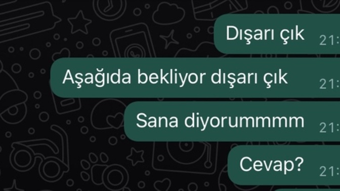 Wp de ben kendime mesaj atabiliyorum yeni gelmiş galiba ve bende altaki yazı yazıyordu sizdede yazıyor muydu böyle bişeyler?